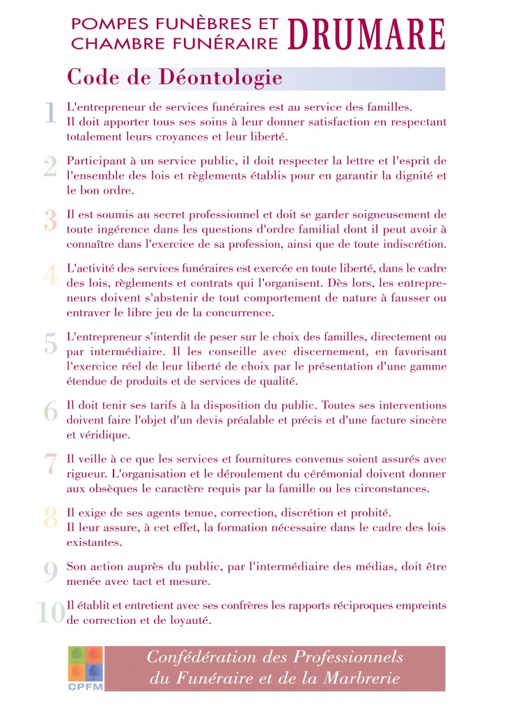 Avis Deces Drumare Pompes Funèbres à Cormeilles